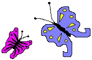 purple butterflies for William Samuel by Alexabliss